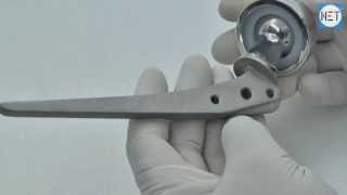 Bipolar Hip Prosthesis Fenestrated Stem Sterile SS Item Code 175437 to 175455 [upl. by Lind]