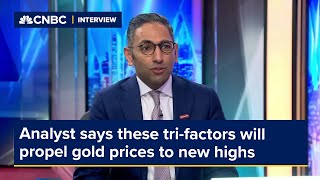 MUFG analyst says these trifactors will propel gold prices to new highs [upl. by Maillij]