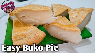 Easy Buko Pie by mhelchoice Madiskarteng Nanay [upl. by Ellehcan]