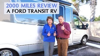 The Ford Transit RV Chassis Review  What We Think After 2000 Miles [upl. by Aanas947]