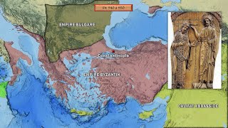 LHistoire de lempire byzantin en mode chronométré 6 secondes par décennie 476  1453 [upl. by Seaton986]