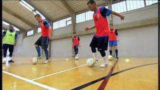 How to master your first touch  Part Two  Soccer drill [upl. by Einot528]