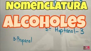 Alcoholes Nomenclatura Parte 1 Nombre a Fórmula [upl. by Airdnahs]