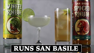 Como Fazer Daiquiri e Dark NStormy com Runs SAN BASILE Destilaria [upl. by Ahsiele731]