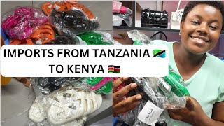 HUGE Unboxing SHOES from TANZANIA to KENYA importsbusiness businessideas debbiembau [upl. by Ttirrej31]