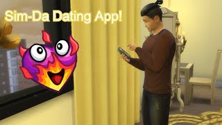 The Sims 4  How To Download The SimDa Dating App Mod [upl. by Bever]