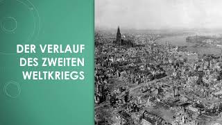 Geschichte Verlauf des Zweiten Weltkriegs einfach und kurz erklärt [upl. by Jammin]