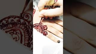 Simple mehendi design mehndi hennaart designofhenna design music bollywoodsongs song [upl. by Nahtanohj]