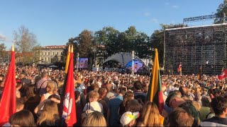 BALTIC WAY 30th Anniversary  Vienybės banga  Vilnius 2019 [upl. by Aurthur]