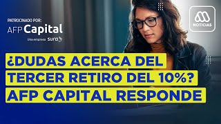 Tercer retiro 10 Conoce la fecha y proceso para retirar el dinero en AFP Capital [upl. by Aical]