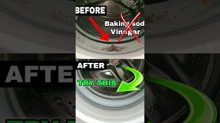 EASIEST WAY TO REMOVE MOLD FRONTLOAD WASHING MACHINE DOOR SEAL cleaninghacks cleaningtips [upl. by Iggie]