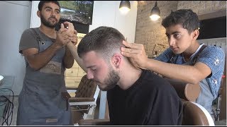 ASMR Turkish Barber FaceHead and Body Massage 173 [upl. by Artenahs]