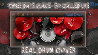 THREE DAYS GRACE  SO CALLED LIFE REAL DRUM COVER [upl. by Harriman]