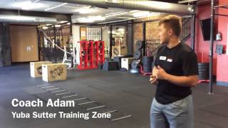 Box Jump to Ickey Shuffle Drill [upl. by Letsyrc]