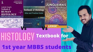 Histology textbook review  1st year MBBS  book review 1  Hindi English [upl. by Ayotaj]