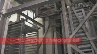 Automatic Blast Freezer  OptiBlast  Optimar Group [upl. by Ingeberg]