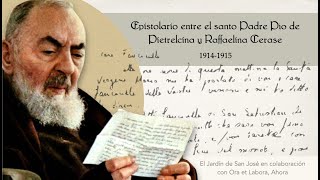 ✉️ Cartas 1 y 2 Epistolario del santo Padre Pío de Pietrelcina con Raffaelina Cerase [upl. by Laikeze]