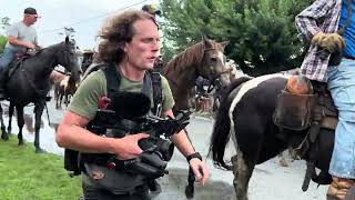 2024 Chincoteague Pony Penning Parade [upl. by Llerol60]