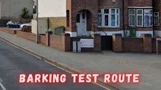 Barking Driving Test RouteBarking Test Roundabouts [upl. by Siloam]