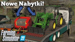 😍Przyjechały Nowe Nabytki😍John Deere 5115M🔥Prasa amp Rozsiewacz🔥quotGospodarzequot 62😱FS22😱 [upl. by Elyk118]