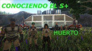 ARK Survival Evolve Conociendo S HUERTO INVERNADERO [upl. by Genie]