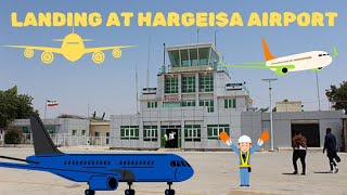 Amazing Landing  Egal International Airport Hargeisa somaliland 2024 [upl. by Adnowal137]