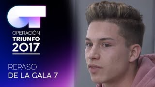 REPASO DE ACTUACIONES DE LA GALA 7  OT 2017 [upl. by Llenahc]