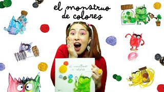 El monstruo de colores  NATY CUENTA CUENTOS 📚🌈 [upl. by Averat]