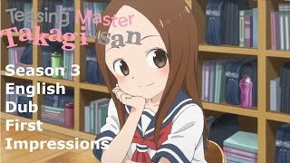 Los que se pelean se AMAN 💜 Episodio 1 Karakai Jōzu no Takagisan Temporada 3 [upl. by Cawley627]