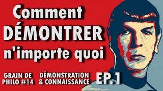 COMMENT DÉMONTRER NIMPORTE QUOI  Grain de philo 14 Ep1 [upl. by Suinotna]