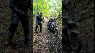 Dzięki Piotrek Czyli podjazdy mokrymi wąwozami 😅 luczyn motocykle offroad adventure shorts [upl. by Anihsat799]