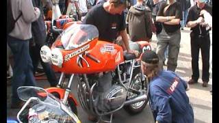 ILOC amp Laverda Corse  VMCC Festival of 1000 Bikes  Mallory Park 2009 [upl. by Culbertson323]