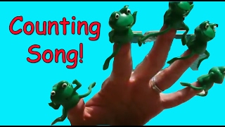 Frog Childrens Song Five Green And Speckled Frogs Counting Song For Kids amp Toddlers  Patty Shukla [upl. by Rosel]