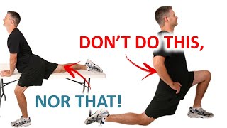 Unsafe Iliopsoas Stretches These Will NOT Help Your Thigh And Back Pain [upl. by Arihsat]