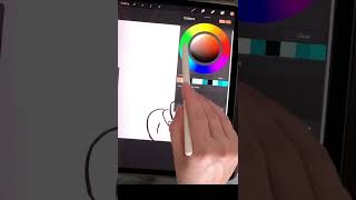 How to create a new color Palette in Procreate digitaillustration learning hacks procreate [upl. by Ahseeyt434]