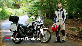 2016 Honda CRF1000L Africa Twin bike review [upl. by Fadden750]