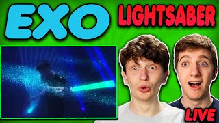 EXO  LIGHTSABER Japan Performance REACTION [upl. by Milinda69]