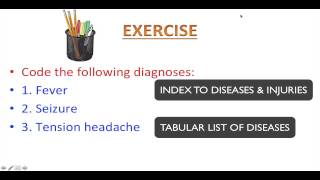 ICD10 Coding Tutorial Part 1 [upl. by Hirz788]