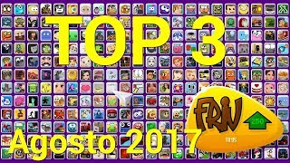 TOP 3 Mejores Juegos Frivcom de AGOSTO 2017 [upl. by Edlitam]