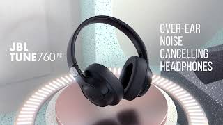 JBL  TUNE 760NC  Wireless OverEar NC Headphones [upl. by Harleigh]