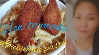 PAANO GUMAWA NG LOUISIANA PASTAHOW TO MAKE LOUISIANA PASTA ErickaampMarcy [upl. by Nemzaj822]