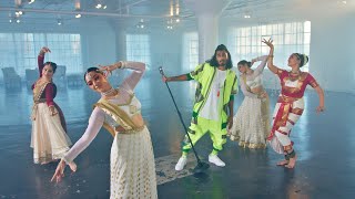 hrishi  Levitating Dua Lipa  carnatic remix  official music video [upl. by Asseniv]