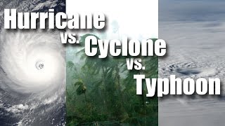 Hurricane vs Cyclone vs Typhoon [upl. by Camp]