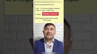 ENGELLİ AYLIĞI 69 ARASI  2023 TEMMUZ [upl. by Lebanna]