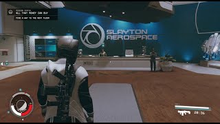 Find a way go to the next floor at Slayton aerospace in Starfield  ALL THAT MONEY CAN BUY [upl. by Ailedo]