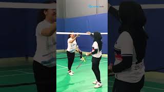 Badminton Awayday SportAndFun FunAndGames NaikLevel Rumahweb [upl. by Lasky388]