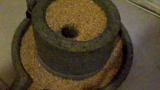 mill stone rotary quern [upl. by Udenihc]