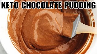 Just Like the Box Keto Chocolate Pudding [upl. by Vitale]