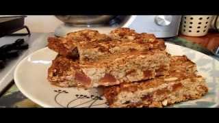 Kents Cookin Super Healthy Flapjack  Granola Bars Recipe [upl. by Dnomhcir]