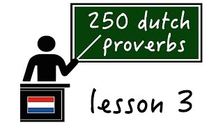 Lesson 3  Dutch expressions  Nederlandse uitdrukkingen [upl. by Minette]